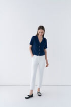 tvacances t-shirt stone denim woman