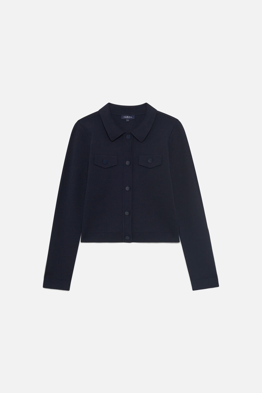 Maglione Mflo blu navy donna