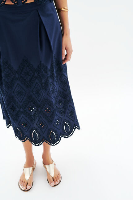 marineblauw vrouw