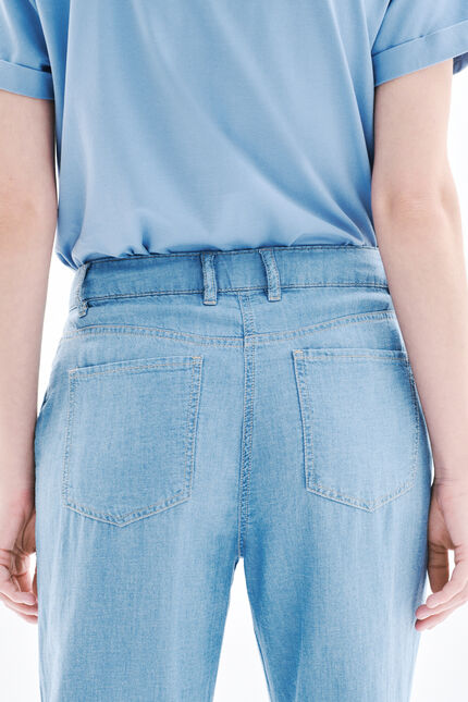 Pantalon plincoln bleu ciel femme