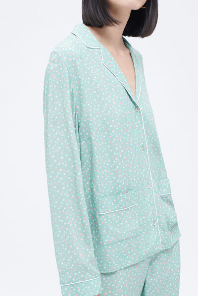 Pyjama axel vert clair femme