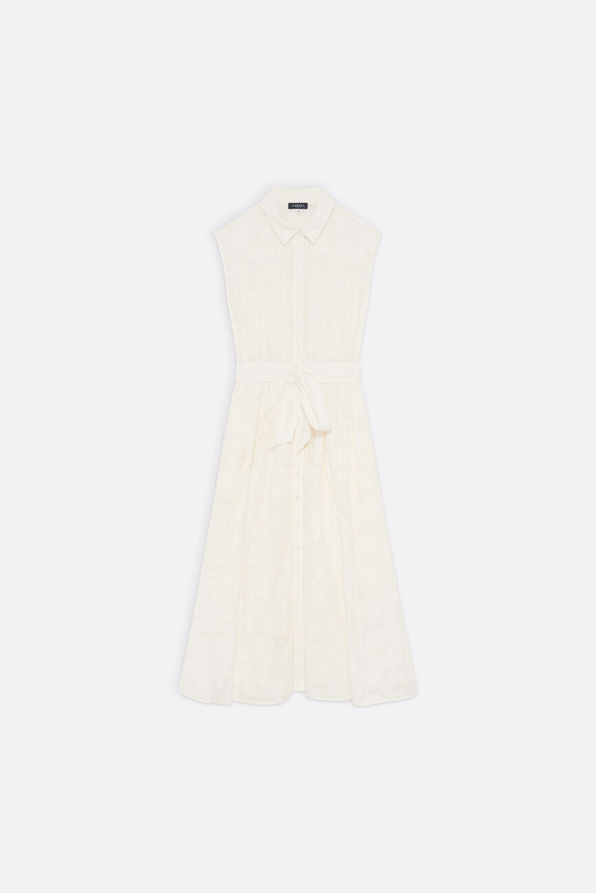 Robe Rbetty ecru femme