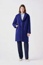 Grissini coat blue woman