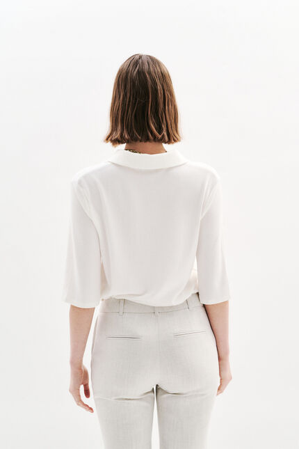 Camiseta shirt elisa marfil mujer