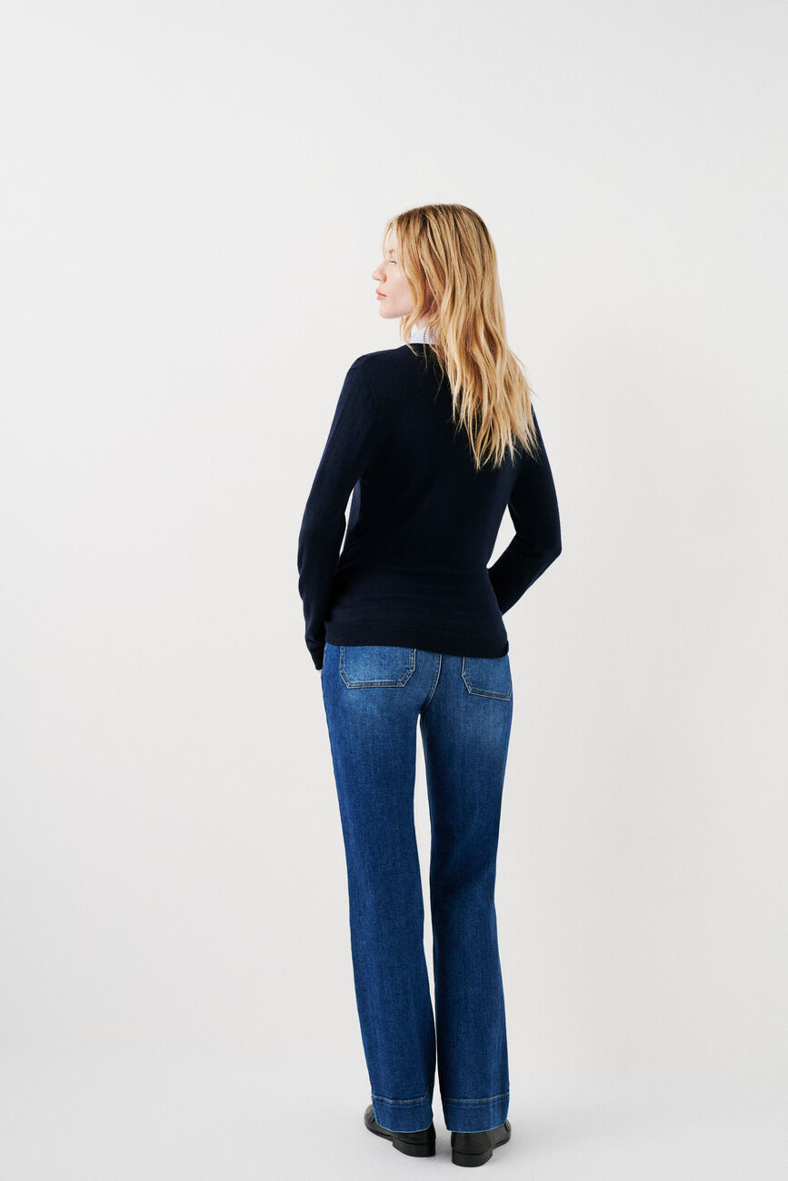 mpaolo sweater navy blue woman
