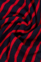 Moelya scarf 100% cashmere navy blue woman