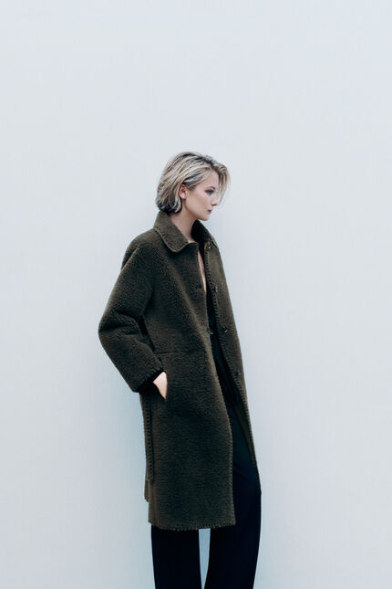 Manteau Garden vert clair femme