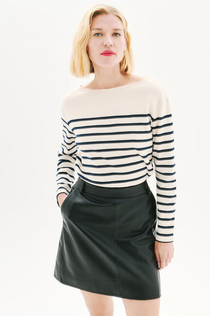 T-shirt Tcassandre bleu marine femme
