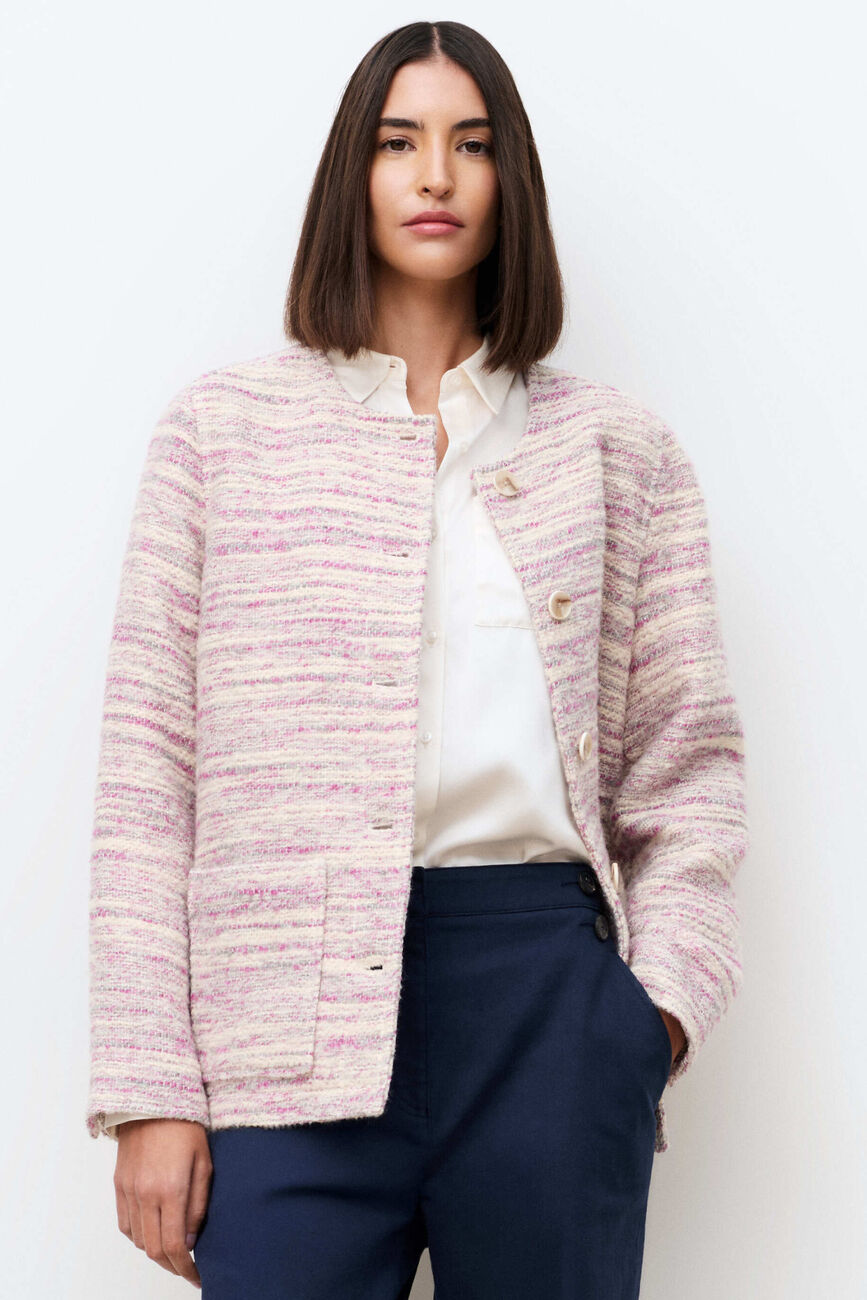 Veste Vaillancine mauve femme