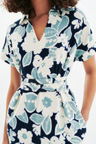 Rokan dress light blue woman