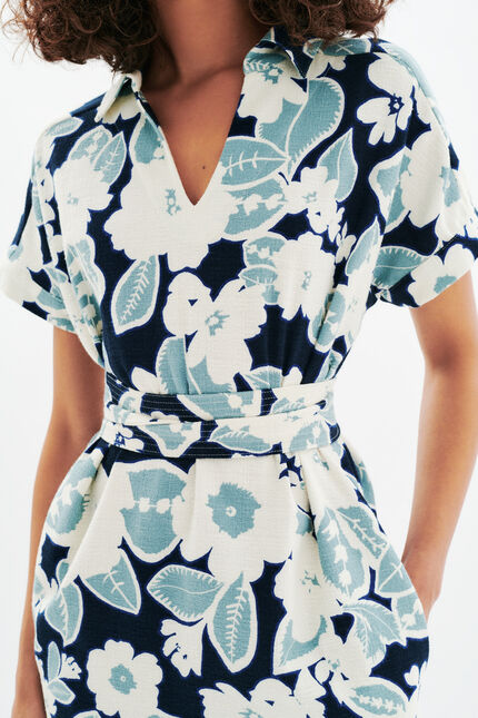 Robe Rokan bleu clair femme