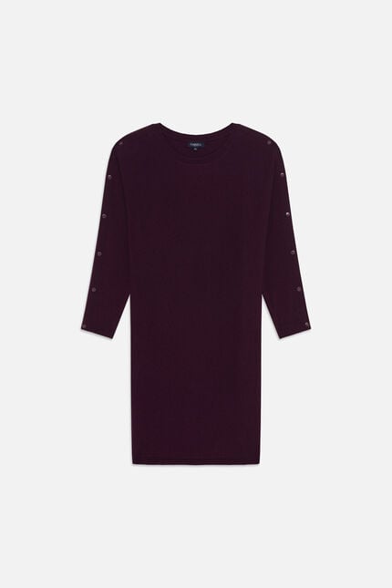 Rmarion dress burgundy woman