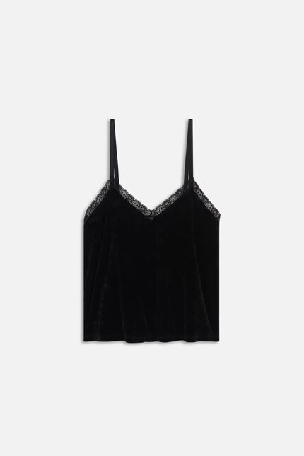 T-shirt tamarin nero donna