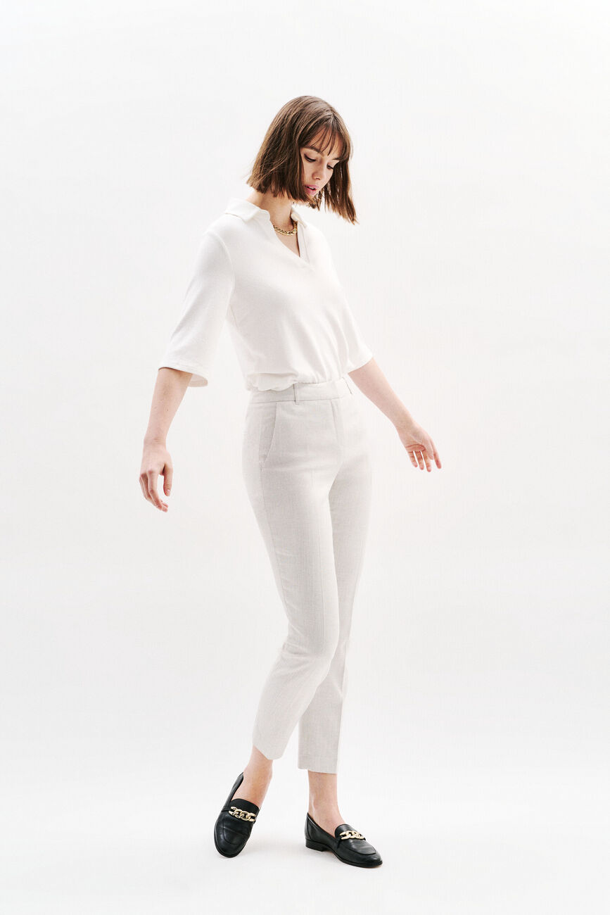 Pantaloni Pgautier3 sabbia donna