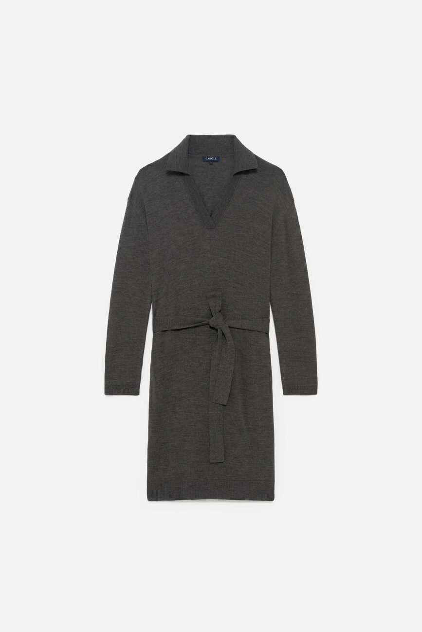 Robe rmilan gris fonce femme