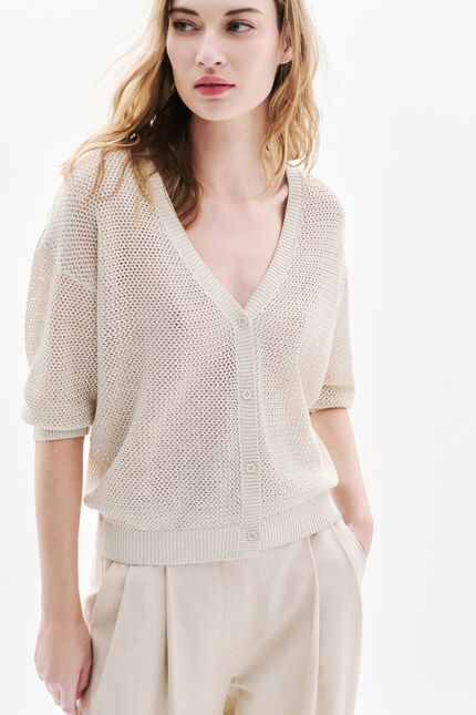 Cardigan Miranda creme femme