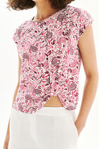 Timi1 t-shirt fuchsia pink woman