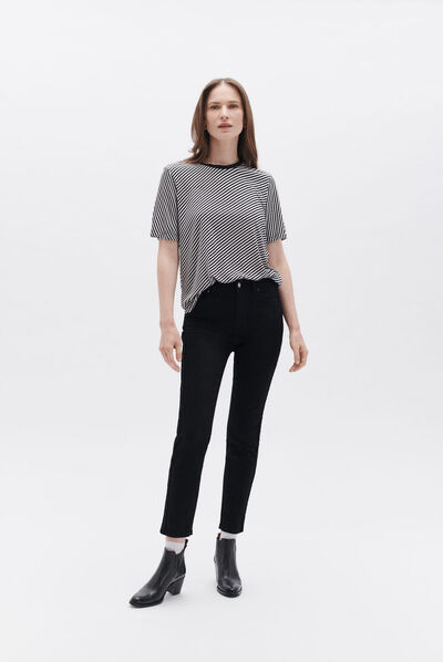 T-shirt tcristal blanc femme