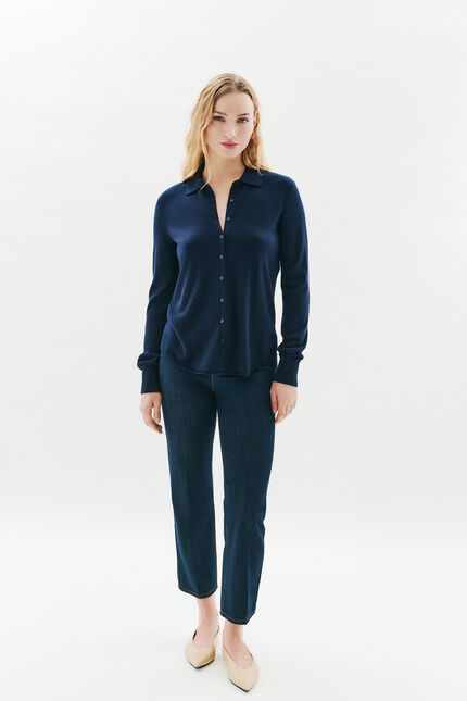 Maglione Mpluton blu navy donna
