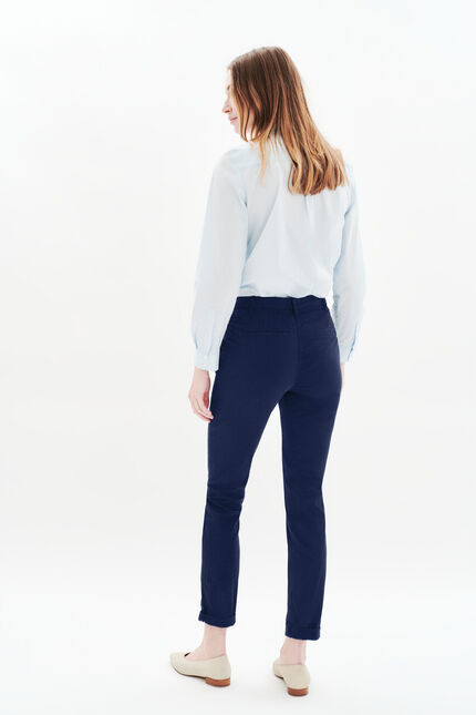Broek Adelmo marineblauw vrouw