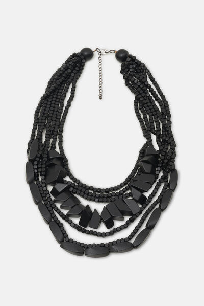 collier tristan noir femme