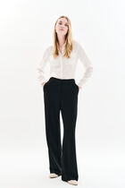 plea pants black woman