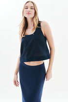 Skirt Johna navy blue woman