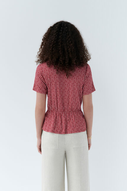 T-shirt tbillie marron fonce femme