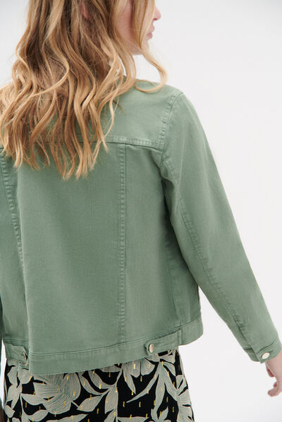 veste samantha vert kaki femme