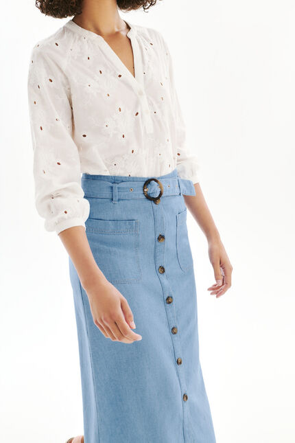 Jupe Jemy denim stone femme