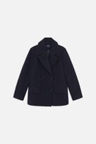 Gabane coat navy blue woman