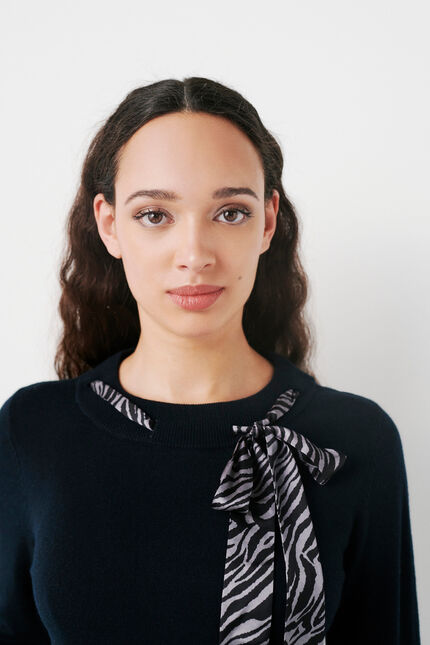 Pull mlana noir femme
