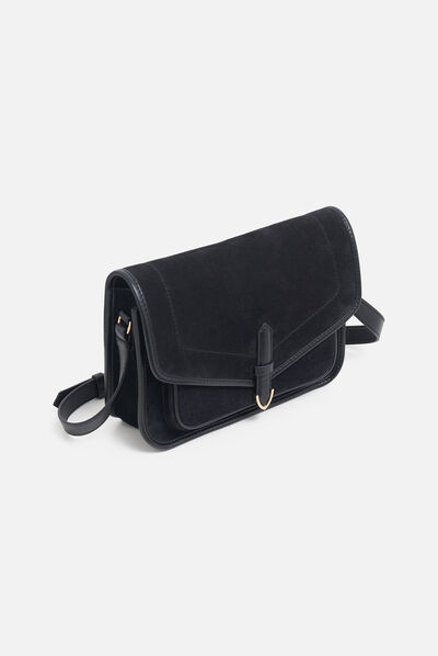 Sac samy noir femme