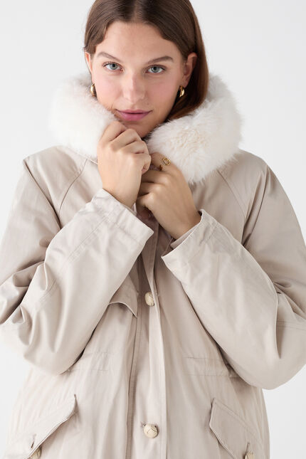 Parka gtoundra ecru femme