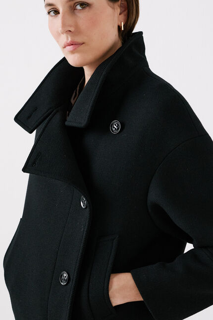 Manteau gsofar noir femme