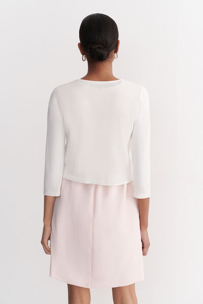bolero helena ivoire femme