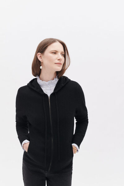 gilet basila noir femme