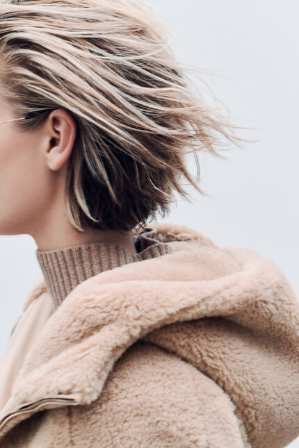 Manteau Grigri camel femme