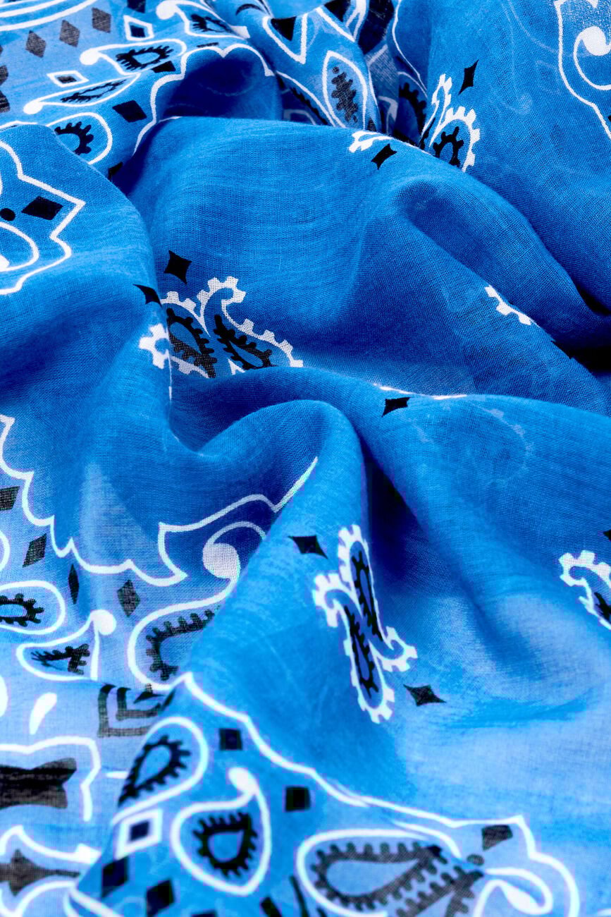 Foulard Ladana vert canard donna