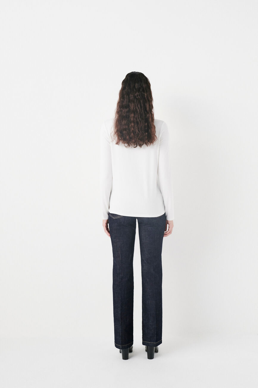 t-shirt tbasico weiss damen