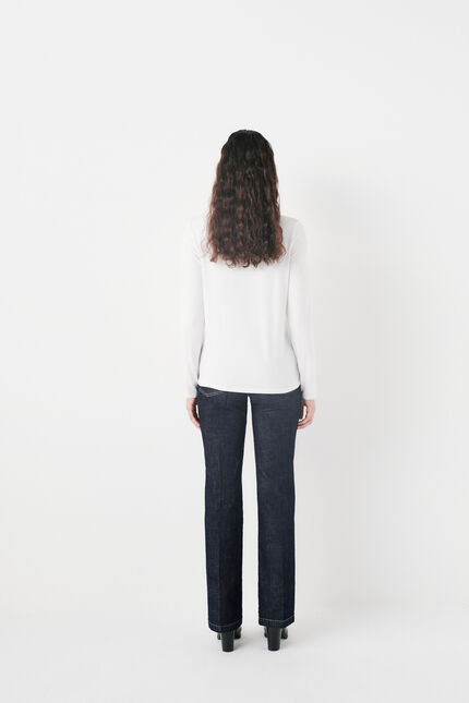 t-shirt tbasico bianco donna