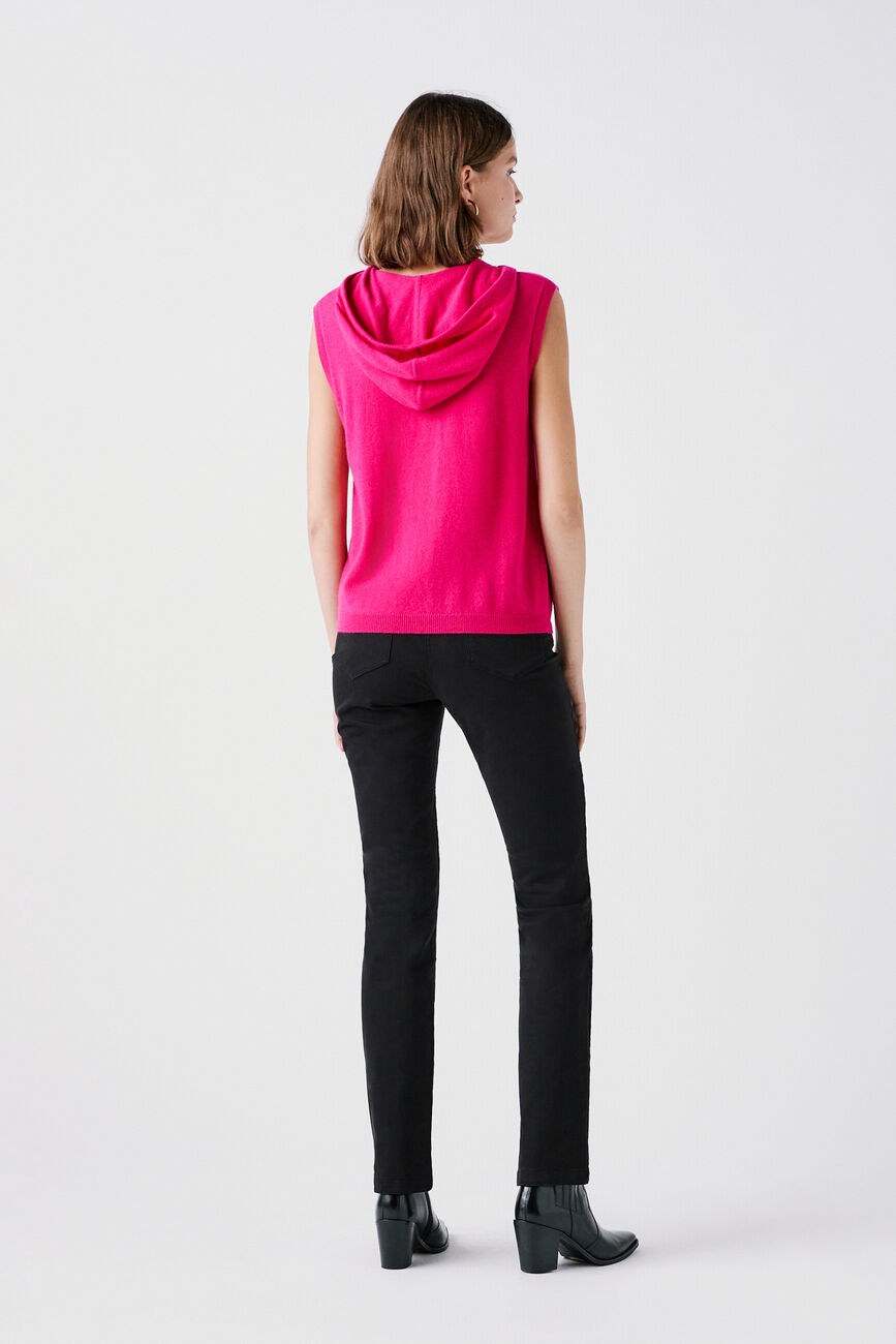 mbasilou cardigan pink woman