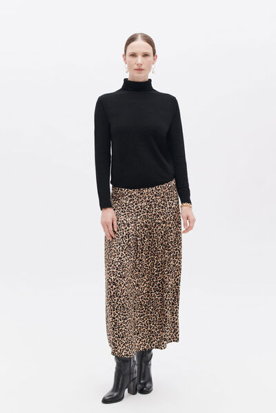 Jupe jenina2 marron femme