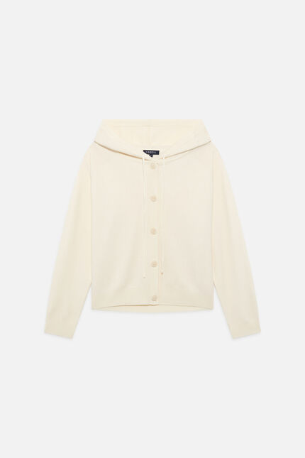 Gilet Monsina ecru femme