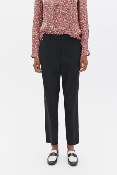 Broek Pcesar zwart vrouw