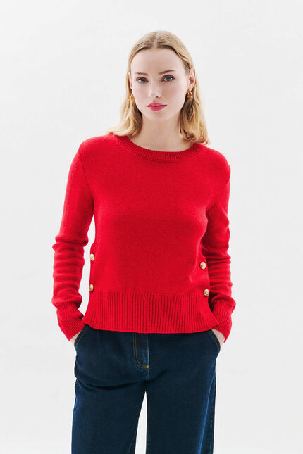 Maglione Maden rosso donna