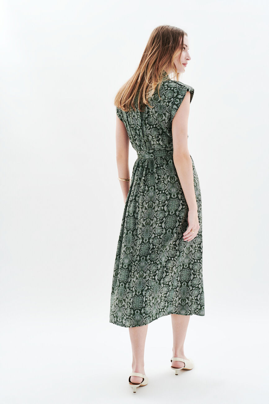 Robe Rloly vert kaki femme