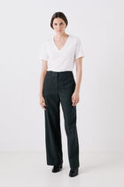 Pants pambre dark grey woman
