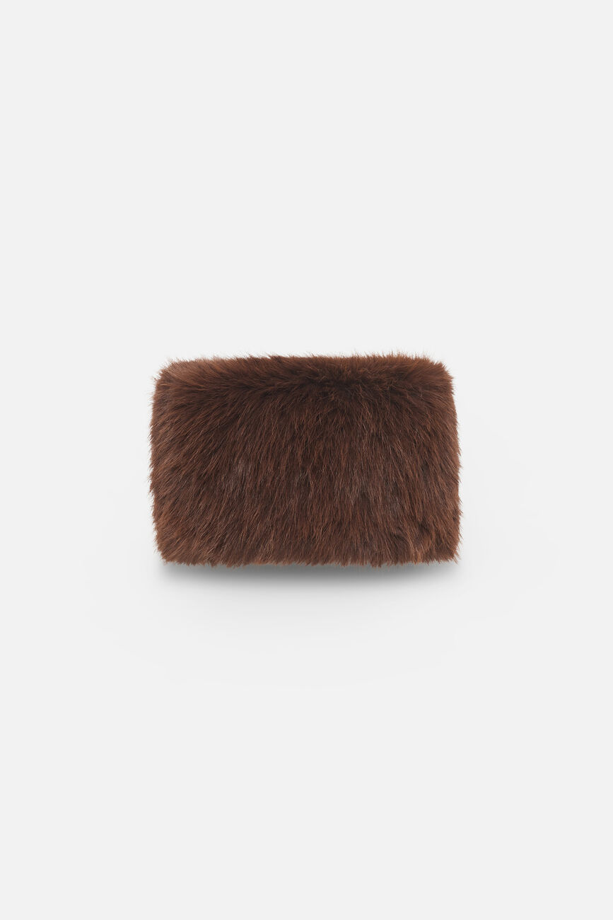 Chapéu Bruna marron foncé mulher