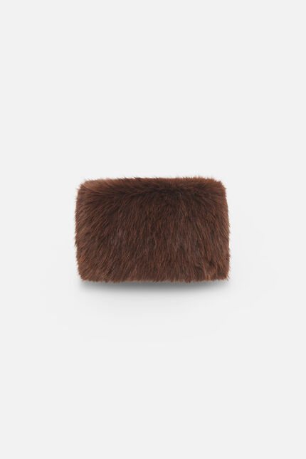 Chapeau Bruna marron foncé femme